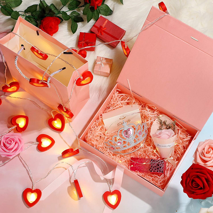 Custom Design Magnetic Valentine Gift Packaging Explosion Surprise Gift Box Funny Unique Surprise Box Romantic Gift Surprise Box