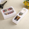Wholesale Custom Logo Eco-friendly Paper Candy Cookie Macaron Gift Box with Inserts Paper Single Boxes for Macarons