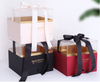 Valentine's Day Square Acrylic Transparent Crystal Cover Flower Packaging Box Immortal Flower Surprise Gift Box with Drawers