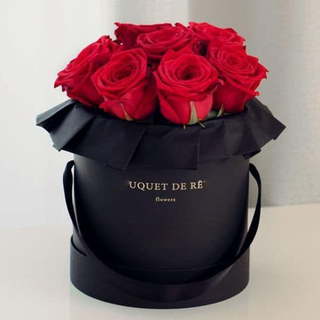 Custom New Design Cardboard Box Flowers Luxury Hat Boxes for Luxury Flower Cardboard Paper Packaging Gift Box Flower