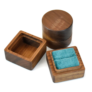 Custom Eco Friendly Magnetic Box Jewelry Packaging Pendant Velvet Ring Necklace Storage Box Travel Christmas Ring Jewelry Box