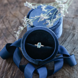Custom Logo Printed Round Velvet Recycle Necklace Bracelet Pendant Ring Jewelry Case Packaging Box With Ribbon