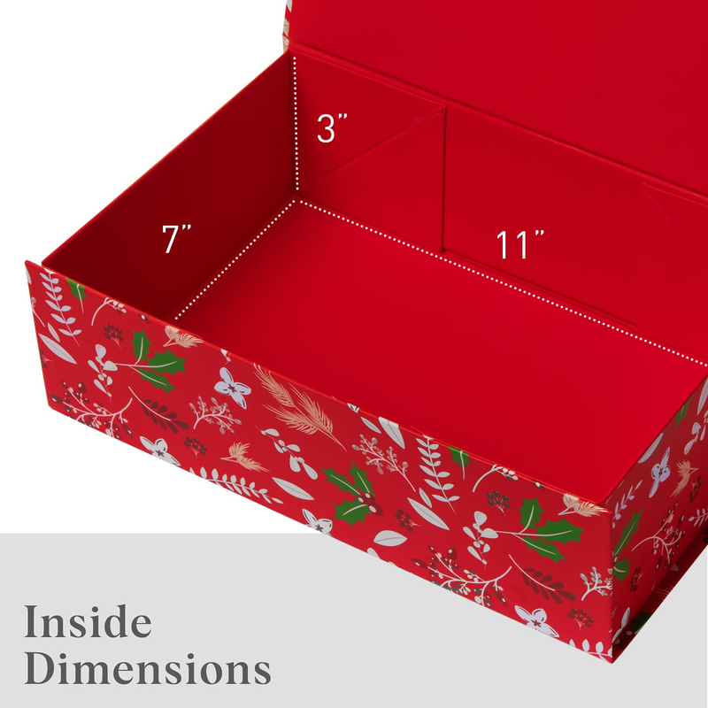 25*33cm Christmas Holiday Folding Paper Poly Mailers Designer Self Seal Shipping Mailing Box Courier Bag for Clothes