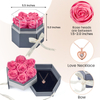 Wholesale Luxury Flower Box 3-layer 6-layer Hexagonal Rotary Flower Box Rose Preservation Flower Bouquet Box Packaging