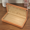 New Arrival Rings Earrings Necklaces Display Case Solid Wooden Jewelry Organizer Box for Women with Lid Vintage