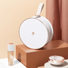 Luxury Creative Round Paper Skincare Cosmetic Set Packaging Box with Foam Insert for Make Up Liquid Foundation Tube