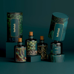 Custom Luxury Design Kraft Round Box Eco-friendly Perfume Cosmetic Bottle Round Tube Paper Packaging Boxes
