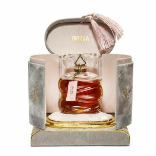 Gold Logo Perfume Gift Box Velvet Covered Cosmetic Product Skincare Packaging Box Essential Oil Glass Perfume Bottle Label Box