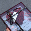 Wholesale Heart Shape Real Touch Forever Rose Acrylic CD Flower Box Christmas Birthday Gift For Girls