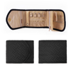 New PU Leather Travel Jewellery Organiser Foldable Jewelry Storage Roll Bag For Journey Rings Necklaces Bracelets Earrings