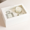 Custom Printing Luxury Gift Box Packaging for Candle Diffuser Cosmetics Gift Rigid Box With Clear Transparent Open Window