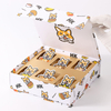 Wholesale Luxury Magnetic Closure Paper Pet Animation Badges Brooch Set Packaging Storage Box Coin Collection Box