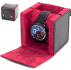 Luxury High Quality Custom Logo PU Leather Packaging Box Single Watch Storage Box with Pillow Insert
