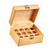 6 Grid Small Essential Oil Packaging Box Cherry Wood Color Essential Oil Bottle with Packaging Box