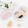Portable Multifunction PU Leather Shell Shapes Travel Jewelry Organizer Box Ring Earring Necklace Bracelet Jewelry Storage Box