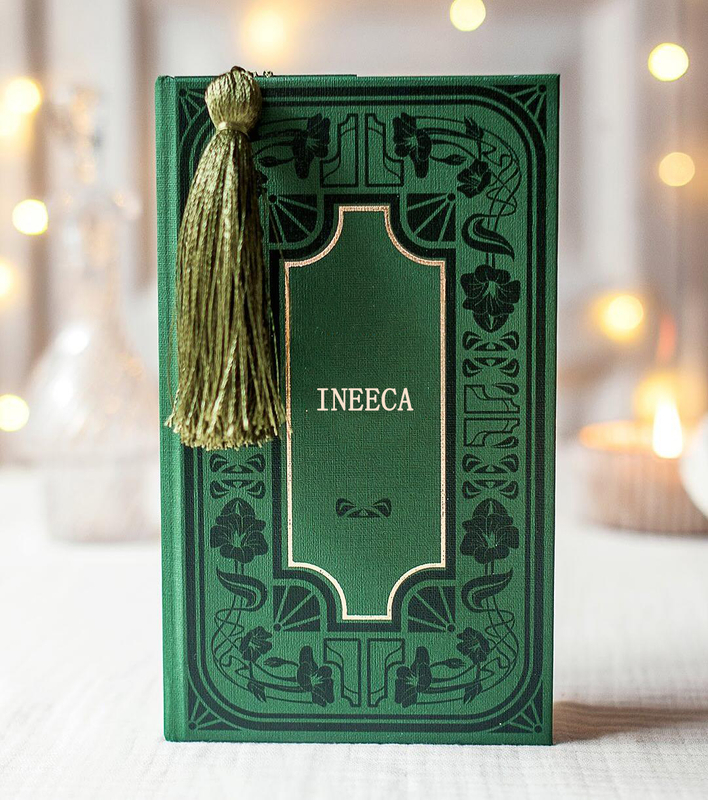 Book Shaped Paper Chocolate Candy Packaging Boxes