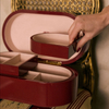  Wooden Earring Trinket Jewelry Box Organizer