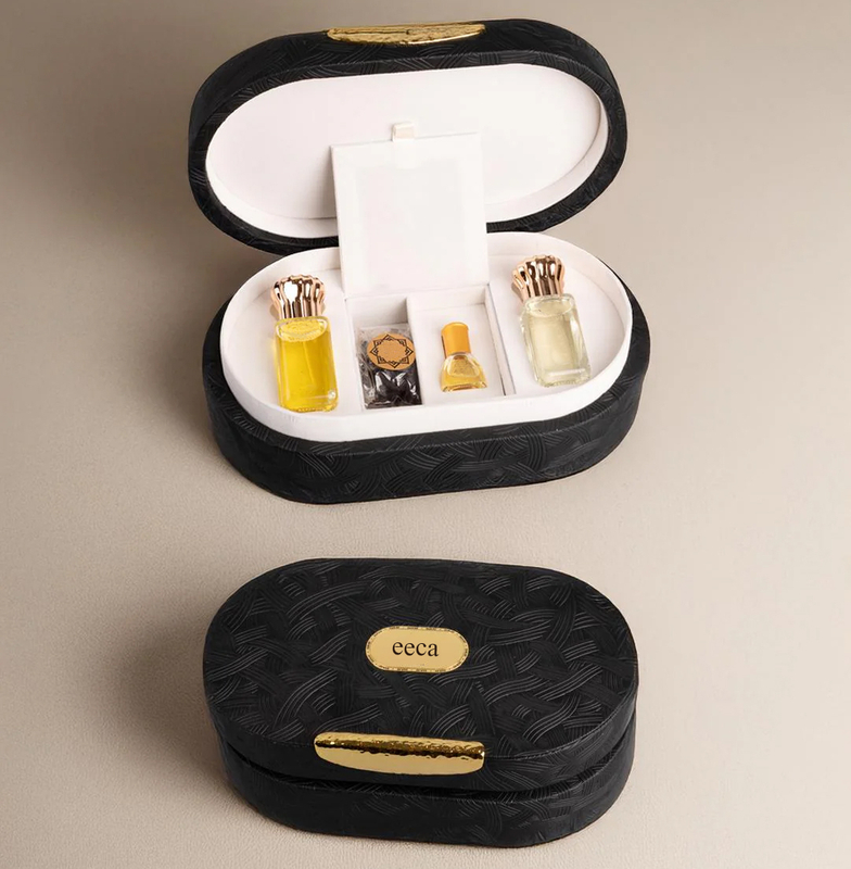 Luxury Man Women's Perfume Bottle Leather Box Small Perfume Packaging Hard Case Gift Boxes for Perfume Bottles 10ml 30ml 50ml