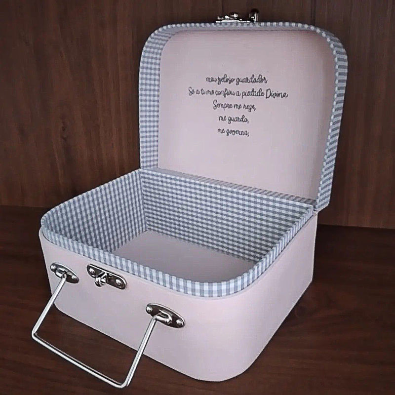 Portable Pink Travel Baby Suitcases Gift Box Set