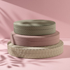 Oval Leather Jewelry Gift Box Set