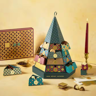 Christmas Tree Shaped Advent Calender Chocolate Candy Box