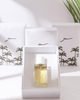 Customizable Handmade Perfume Boxes Square Top And Base Skin Care Set Boxes Fabric Embroidery Gift 30ml Luxury Perfume Box