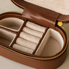 Brown Jewelry Bracelet Ring Storage Box Supplier