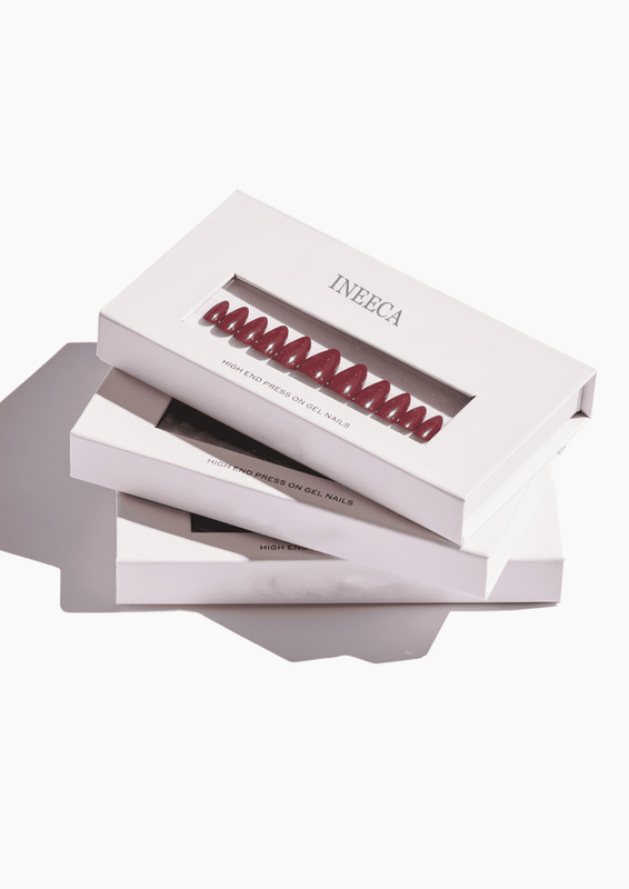 Travel Set Press on Nail Packaging Box for 24 Nails Custom Printing logo Empty Paper Magnetic False Nail Storage Box Packaging