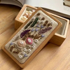 Embroidered Wooden Jewelry Box