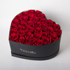 Factory Luxury Custom Logo Printing Design Heart Rose Flower Bouquet Packaging Box for Wedding Flower Arrangement