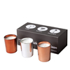 Wholesale Black Square Luxury Logo Custom Gift Circle Customised Candle Boxes And Jars