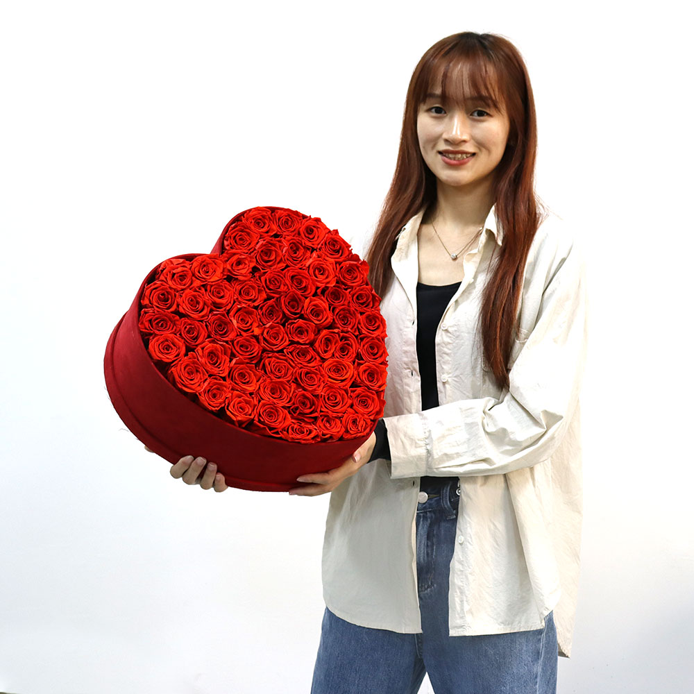 heart flower box