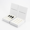 Custom Black Hot Stamping Logo Paper 1ml Perfume Oil Sample Set Packaging Gift Box with Eva And Magnetic Hard Cardboard Box