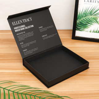 High Grade Custom Print Magnetic Makeup Tools Brush Cosmetic Packaging Box