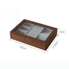 Wholesale Custom Logo Luxury Custom Wood Box Earrings Necklace Jewelry Box Organizer Wood for Jewellery
