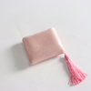 149 Colors Wholesale Small Square Velvet Tassel Jewelry Travel Box Leather Organizer Ring Necklace Bracelet Packaging Gift Case