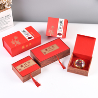 Custom Luxury Design Empty Cardboard Gift Candle Saffron Box Packaging Jar Bottle Paper Gift Packing Box For Saffron Packaging