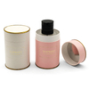 Custom Luxury Design Kraft Round Box Eco-friendly Perfume Cosmetic Bottle Round Tube Paper Packaging Boxes