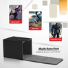 Custom LOGO 100+ TCG Trading Storage Gift Case PU Leather Holder Games Playing Trading Cards Deck Box