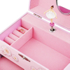 New Pink Beauty Custom Wood 6 Inch Ballerina Music Box Jewellery Storage Ballet Music Box Girls Holiday Party Gift