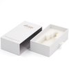 OEM Custom Logo Printing White Paper Drawer Style Cosmetic Box Cardboard Perfume Packaging Gift Box for Essential Oil Bottle