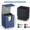 Factory Wholesale TCG Trading Card Case Flap Storage Game Cards Case For Collectible