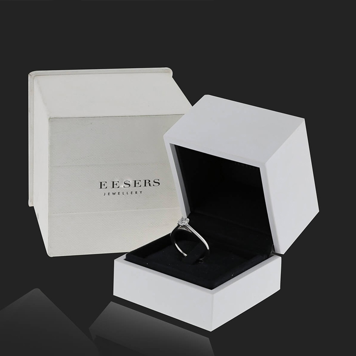 Luxury Paper Square Folding Magnetic Style Pearl Necklace Ring Packaging Box with Logo Custom Jewelry Boxes for Jewelry Packing
