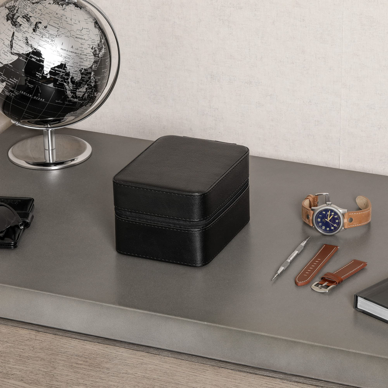 Custom Luxury Storage Organizer And Display Watch Jewelry Travel Watch Box for Men