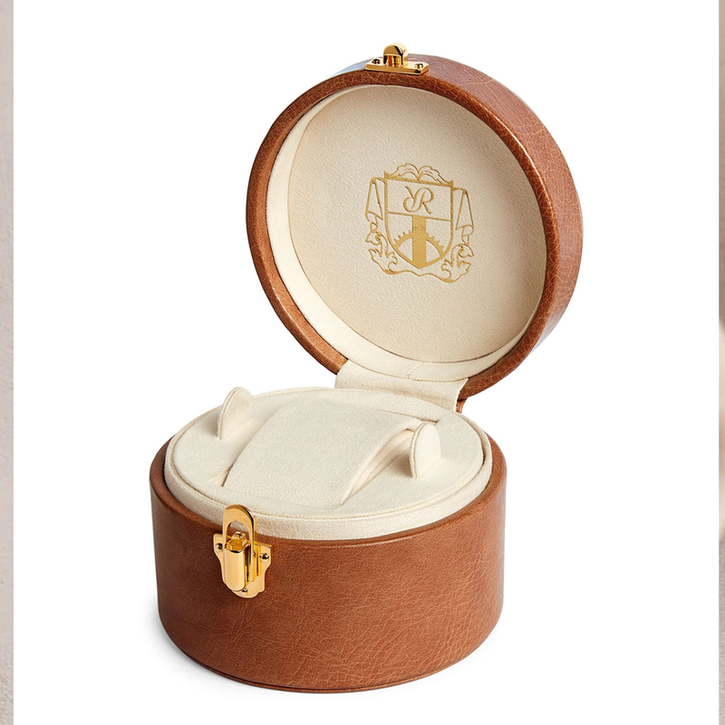 OEM Custom Single Gift Packaging Storage Watches Case for Men Travel Portable Luxury Pu Leather Watch Box