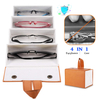 Travel Glasses Case Multiple Pairs Eyeglasses Storage Box Hanging Eyewear Holder with Multi Slots