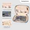 Latest OEM Portable Journey Zipper Custom Logo Wholesale Travel Jewelry Necklaces Earrings Bracelets Organizer Storage Bag
