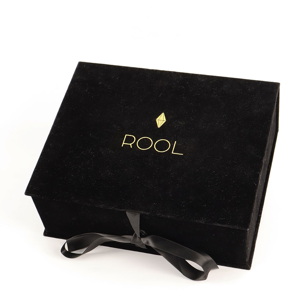 Custom Logo Velvet Book Style Magnetic Closure Folding Ring Earring Necklace Bracelet Jewelry Set Storage Box with Eva Insert
