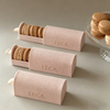 Wholesale Fabric Dessert Paper Box Macaron Cookie Packaging Box