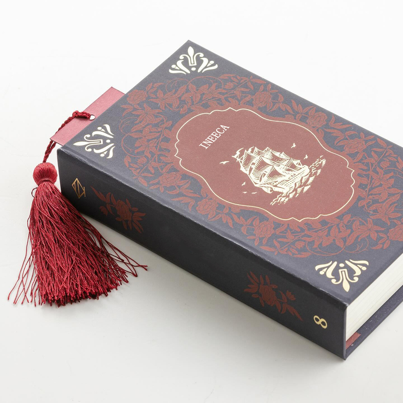 Book Shaped Paper Chocolate Candy Packaging Boxes